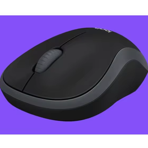 M185 Wireless Office <b>Mouse</b> Symmetrical Black With Gray 2.4G Wireless Office <b>Mouse</b> Symmetrical <b>Mouse</b> Black With Gray With Wi - Product Image 2