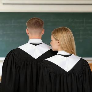 Estolas de Graduación para Sublimación, Estolas Personalizadas con Logotipo, Estola de Satén Bordada, Estola de Graduación Impresa Personalizable con Logotipo - Product Image 2
