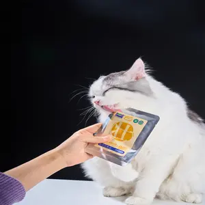 OEM ODM Comida húmeda básica para gatos Codorniz Pollo Salmón Pato Bacalao Sabor Comida húmeda para gatos Snacks para gatos Golosinas