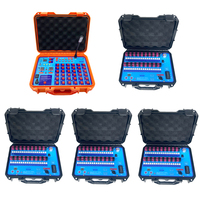 Système de tir de feux d'artifice professionnel à 144 canaux avec allumeur GLITTERFIRE DB3600W12VFL-4 pour les mariages et les fêtes de Noël