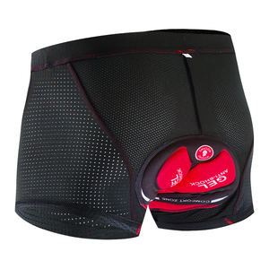 WOSAWE — Shorts collants en Gel 5D, <span class=keywords><strong>sous</strong></span>-vêtement de cyclisme, noir antichoc - Product Image 5