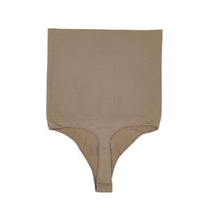 Faja Moldeadora de Cintura Alta sin Costuras para Mujer, Control de Abdomen, Reductora de Cintura, Tanga, Ropa Interior, <span class=keywords><strong>Bikini</strong></span> de Punto - Product Image 5