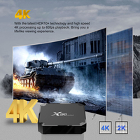 Alta calidad X96 mini Android 7.1.2 Amlogic S905W Quad Core 2GB 16GB set top TV box