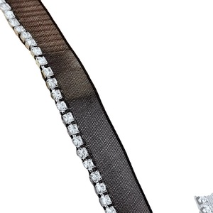 Vải Gạc Tuyết Bán Trực Tiếp Từ Nhà Máy LS617 Với Dây Xích Kim Cương Giả Ren Cho Túi Đội Đầu Phụ Kiện Quần Áo Tự Làm - Product Image 4