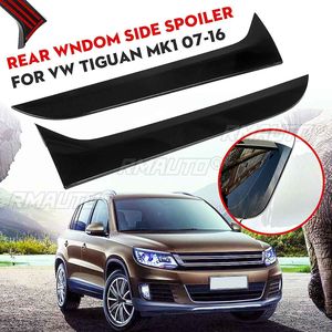 สปอยเลอร์ข้างกระจกหลังรถยนต์สีดำเงา 2 ชิ้น สำหรับ VW Tiguan MK1 ปี 2007-2016 และ MK2 ปี 2017+ แต่งรถ - Product Image 1