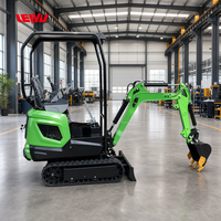 Mini-excavatrice de 2,5 tonnes avec moteur Kubota, livraison gratuite, idéale pour la construction rurale – Meilleures ventes en Chine