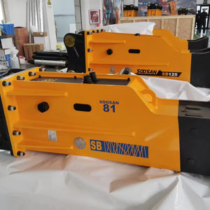 SB81 Nuevo Martillo Hidráulico Tipo Caja con Componentes de Cincel Central y Motor para las Industrias de Construcción y Minería - Product Image 1
