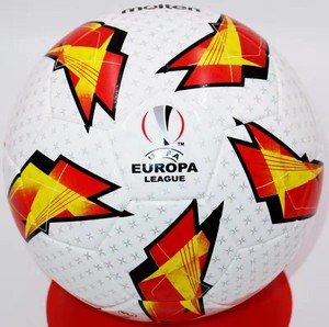 Más tamaño 5 futbol <span class=keywords><strong>Molten</strong></span> de fútbol para el Encuentro de blanco/rojo fútbol balón de fútbol Club - Product Image 1