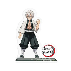 Figura de Acrílico de Sanemi Shinazugawa del <span class=keywords><strong>Anime</strong></span> <span class=keywords><strong>Demon</strong></span> <span class=keywords><strong>Slayer</strong></span> Kimetsu No Yaiba, 4 Piezas, Modelo de Acrílico, Accesorios de Escritorio de <span class=keywords><strong>Anime</strong></span> y <span class=keywords><strong>Manga</strong></span> - Product Image 4