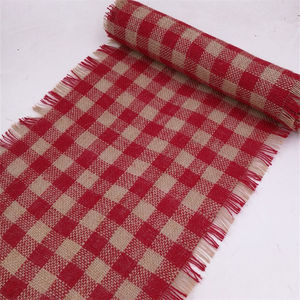 Camino de Mesa Rústico de Yute Natural al por Mayor, Rollo de Arpillera Boho, Mantel de Yute Personalizado para Hogar y Jardín - Product Image 4