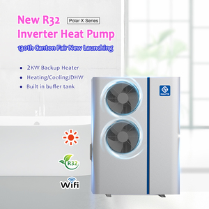 Pompe à Chaleur Inverter Air-Eau 8KW à Faible Niveau de Bruit pour Usage Résidentiel, Fournisseur d'Eau Chaude, Pompe à Chaleur Wifi - Product Image 3