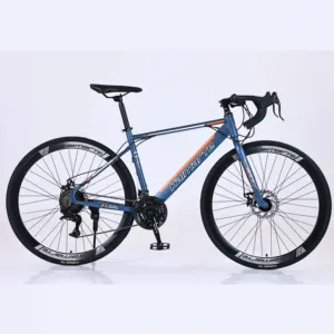 <span class=keywords><strong>Bicicleta</strong></span> <span class=keywords><strong>de</strong></span> Carretera 700c para Carreras y Desplazamientos, con Frenos <span class=keywords><strong>de</strong></span> Disco Dobles y Velocidad Variable - Product Image 4