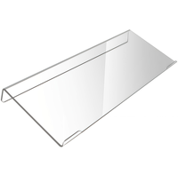Support de clavier en acrylique transparent avec base antidérapante, pour une saisie au clavier plus confortable et plus soignée sur votre bureau