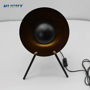 Bedroom furniture home decor solar modeling tripod LED light fixtures E27 desk table lamp