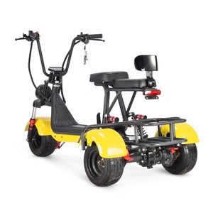 Scooter électrique Citycoco 48V 12Ah 1000W certifié CE 2025, <span class=keywords><strong>mini</strong></span>-tricycle électrique pour adultes, scooters électriques à 3 roues d'<span class=keywords><strong>occasion</strong></span> à vendre - Product Image 1