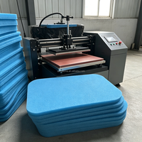Tapis isolant pour presse à chaud pour machine d'impression numérique, silicone à cellules ouvertes haute densité, épaisseur et taille personnalisées pour la vente en gros