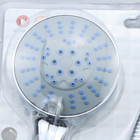 Kit de pomme de douche de salle de bain en plastique ABS 3 pièces, accessoires de robinet de douche à main, cadeaux promotionnels bon marché, ensemble de tuyaux de douche de bain