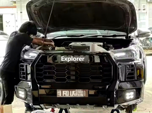 Kit de Carrocería 2016-2021 para Actualización a Tundra 2021 <span class=keywords><strong>2022</strong></span>, Parachoques Delantero, Parrilla, Piezas de Repuesto, Body Kit para Hilux Revo Rocco - Product Image 2