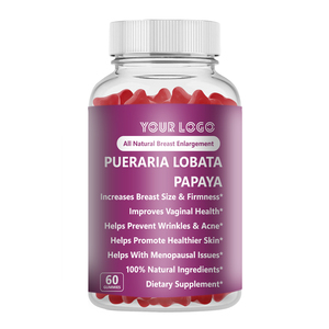 Pueraria Lobata Papaya Aumenta el tamaño del pecho Firmeza Pueraria Lobata Papaya Gomitas para aumento de senos Levantamiento de senos - Product Image 2