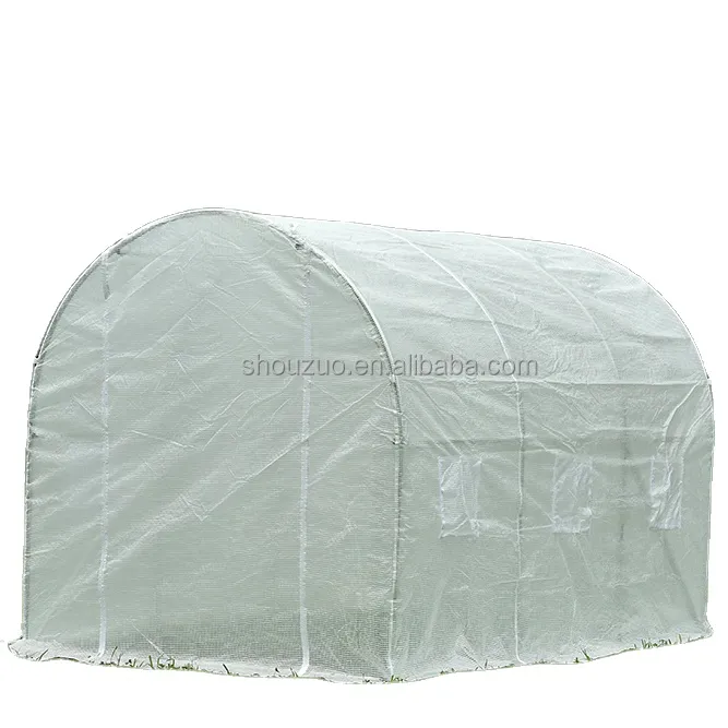 OEM Custom ized Stahl Poly tunnel Gewächshaus 6x2x2m Garten wachsen Zelt