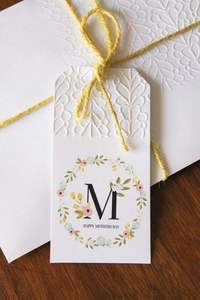 Etiqueta colgante personalizada con logotipo propio para ropa, con ojal - Product Image 3
