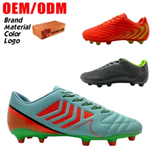 Factory Cheap Price Custom Sports Shoes Training Boys Turf Outdoor Football Boots Soccer Shoes For Men