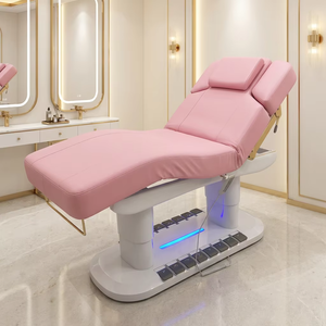 Ensemble de mobilier de salon rose poudré de luxe, équipement de beauté moderne tout-en-un pour MedSpa, salon de coiffure, onglerie, fauteuil de pédicure, beauté - Product Image 3