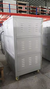 Four à sole électrique commercial 19,5 kW, 3 niveaux, 6 plateaux, haute puissance, pour la production en grande boulangerie, pizzeria et restaurant - Product Image 4