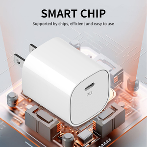<span class=keywords><strong>Cargador</strong></span> SMS-Q69 PD 20W Tipo C para iPhone 17 16 15 Pro Max, Accesorios para Móviles OEM, Enchufe US/EU, <span class=keywords><strong>Cargador</strong></span> Rápido para <span class=keywords><strong>Celular</strong></span> - Product Image 3