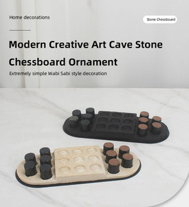 Décoration moderne de luxe pour bureau à domicile Ornements d'<span class=keywords><strong>art</strong></span> créatif Ornements de bureau noirs pour la maison - Product Image 3