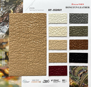 Không thấm nước thân thiện với môi chống mài mòn lông kết cấu sợi nhỏ da tổng hợp màu sắc tùy chỉnh cho túi giày trang trí - Product Image 5