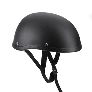 <span class=keywords><strong>Casco</strong></span> Protettivo di Alta Qualità in ABS Nero/<span class=keywords><strong>Bianco</strong></span> Taglia Unica Mezzo <span class=keywords><strong>Casco</strong></span> per Moto - Product Image 1