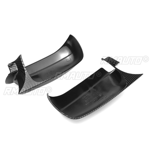 2PCS Coques de rétroviseurs latéraux noires brillantes pour VW Golf MK4 1999-2004 - Product Image 5