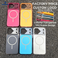 Coques de téléphone magnétiques transparentes de luxe Lucu pour iPhone 16E, 12, 17, 16, 15, 18 Pro Max – Vente en gros pour fabricants