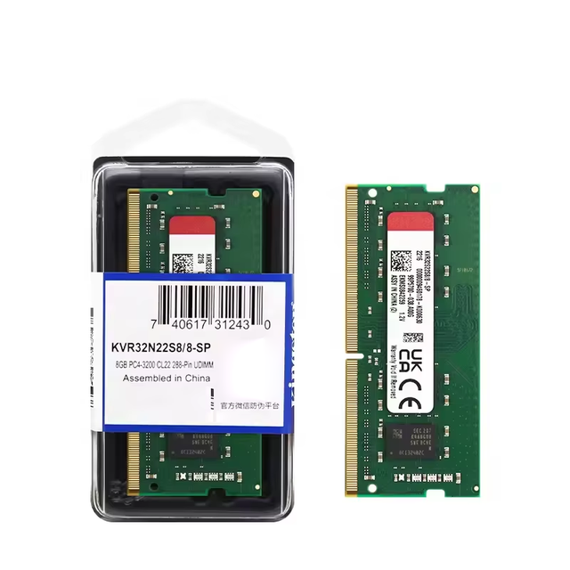 Original Chip 8GB 16GB 32GB DDR3 DDR4 DDR5 Memory RAM Without ECC Function Sodimm SDRAM for Laptop in Stock