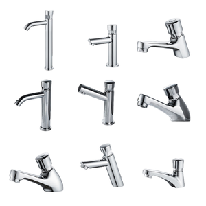 ก๊อกน้ำทองเหลืองแบบกดปุ่มหน่วงเวลา<span class=keywords><strong>ป</strong></span>ิดอัตโนมัติ สำหรับอ่างล้างหน้าในห้องน้ำสาธารณะ - Product Image 1