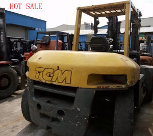 Chariot élévateur diesel d'occasion TCM FD100, vente chaude, durable, capacité de 9979,1 kg, certifié CE ISO, à vendre - Product Image 1