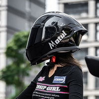 Casque Moto Blanc AD Factory en Gros, Homologué DOT, Intégral, Double Visière, pour Adultes, Ventilation Efficace, ABS