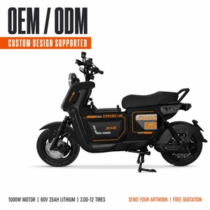 Scooter para Adultos FUDUDU-U2 de 1000W, Batería de Litio de 60V 35Ah, Motocicleta de Alta Velocidad con Arranque sin Llave FUDUDU-U2 FUDUDU-U2 - Product Image 1