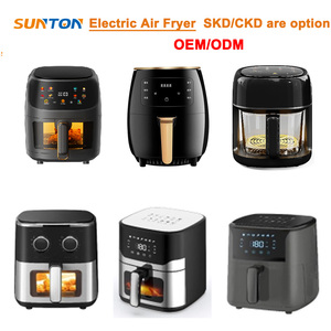 เตาอบลมร้อนดิจิตอลอเนกประสงค์ SUNTON รุ่นขายดีที่สุด OEM แบบกำหนดเองได้ พร้อมหน้าต่างมองเห็นได้ ความจุ 4.5 ลิตร สำหรับใช้ในครัวและโรงแรม - Product Image 5