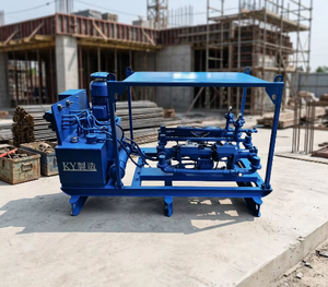 KY-100-T Double Synchronous Electric Motor Grouting Pump 100Bar High Pressure Cement Grouting Machine Tunnel <b>Foundation</b> - Product Image 4