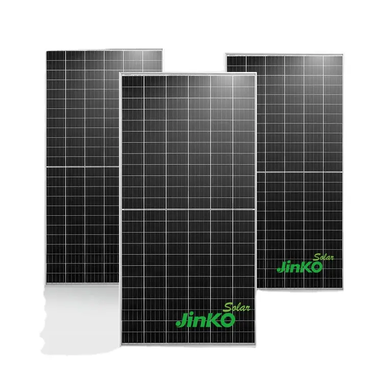 jinko solares panels Half Cell A-grade N-TYPE 600w 610w 615w solar panel production line