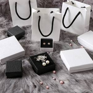 Jewelry <b>Boxes</b> Rectangle Elegant Packaging For Rings Earrings Necklaces Studs Wholesale <b>Drop</b> Shipping - Product Image 2