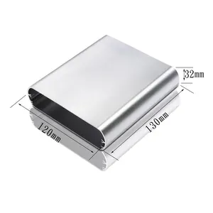 Electronic Aluminum Extruded Power Inverter Enclosure Manufacturers Customized Anodized Electrical Power Inverter Box Case