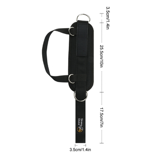 Cinta personalizada para entrenamiento de glúteos y piernas, para máquinas de Cable, tobilleras ajustables, correas de tobillo de protección - Product Image 4