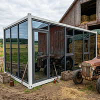 Casa Prefabricada Desmontable Personalizada para Granja y Zona Rural, Lista para Armar