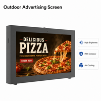 Pantalla LCD Comercial para Exteriores con Vidrio de Alta Transmitancia, Resistente al Polvo y Actualización Remota para Señalización Urbana Inteligente