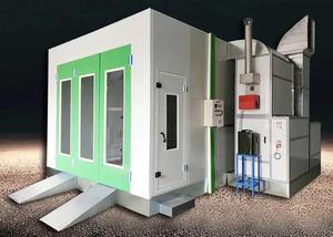 Cabines de peinture bon marché à vendre, cabine de pulvérisation conforme à la norme australienne, boîte lumineuse extérieure, chambre chauffante pour la peinture automobile - Product Image 2