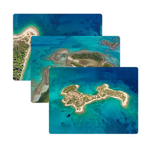 4 'x 6' 4 'x 4' 3 'x 4' Forme carrée de taille personnalisée Jeu de guerre imprimé personnalisé Tapis de jeu de bataille <span class=keywords><strong>Island</strong></span> Urban Warzone - Product Image 1