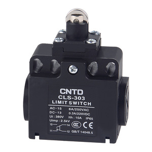 CNTD changde สวิตช์ไมโครสวิตช์ CLS-303ของไฟฟ้าสวิตช์จำกัดการรีเซ็ตตัวเอง10A สูงสุดปัจจุบัน CCC ออกฤทธิ์โดยตรงได้รับการรับรองสำหรับยุโรป - Product Image 3